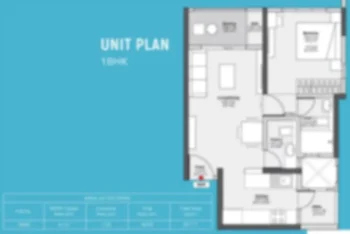 Godrej Devanahalli 1 BHK apartment Floor Plan by Godrej Properties located at Shettigere Road, Devanahalli, North Bangalore Karnataka